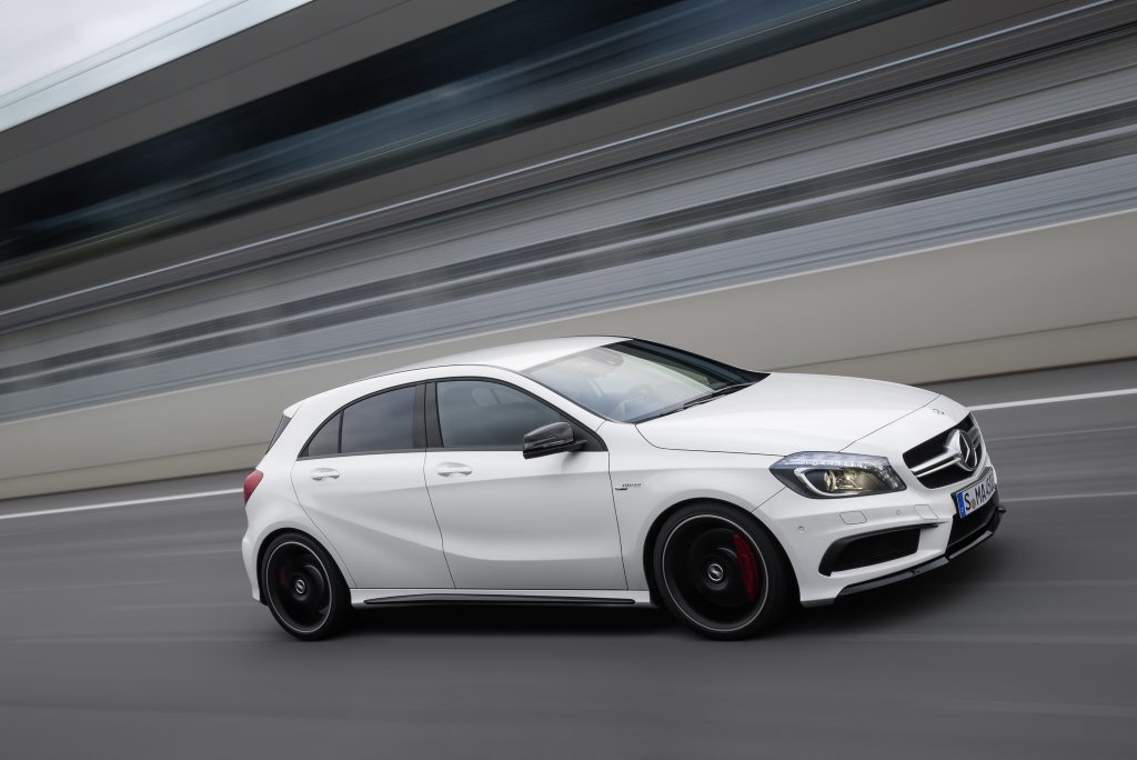 The Mercedes-Benz A 45 AMG will start from $74,900. The Mercedes-Benz A 45 AMG will start from $74,900.